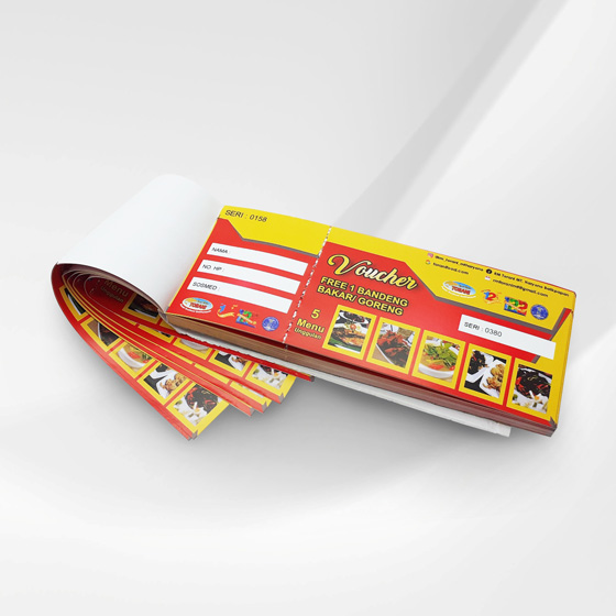 Buku Karcis Tiket