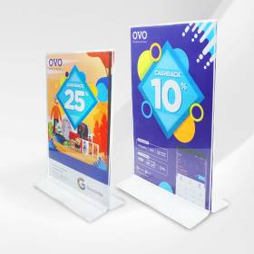 Tent card Akrilik