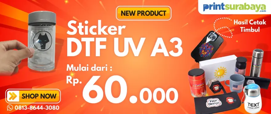 Sticker DTF UV