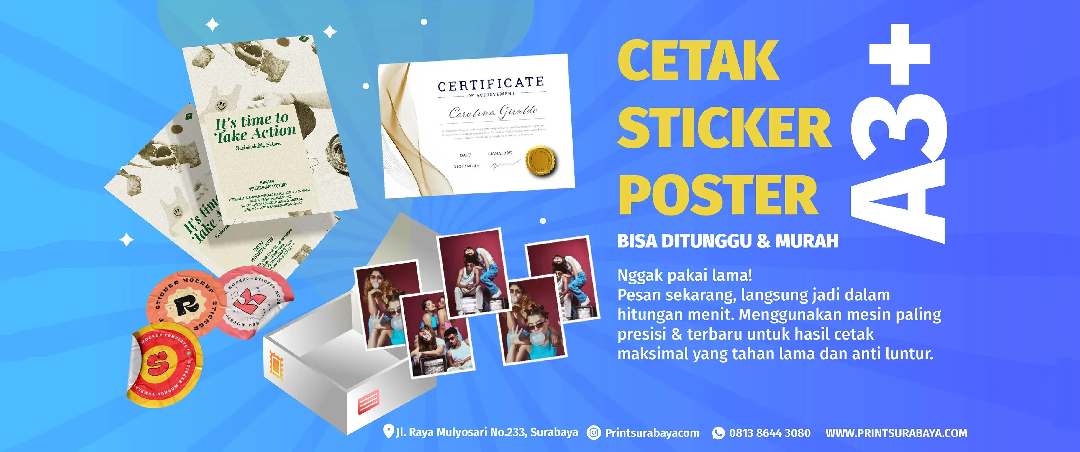 Cetak A3 Bisa Ditunggu