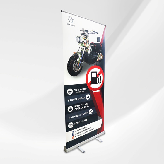 Roll Banner Flexi China 280Gsm 60x160cm