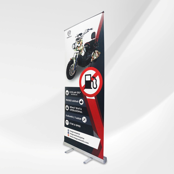 Roll Banner Flexi China 280Gsm 60x160cm