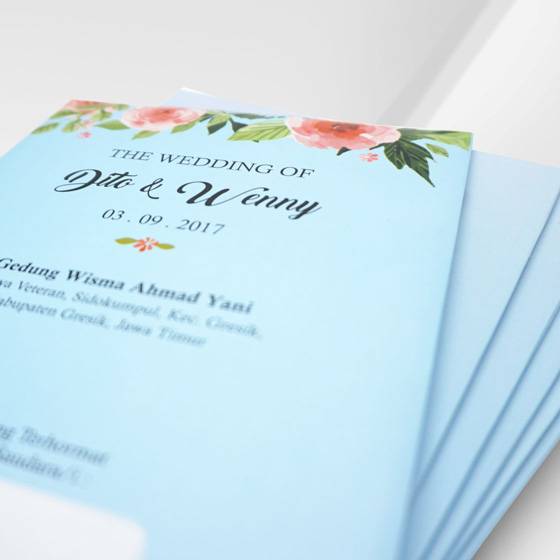 Undangan Nikah Hardcover A5