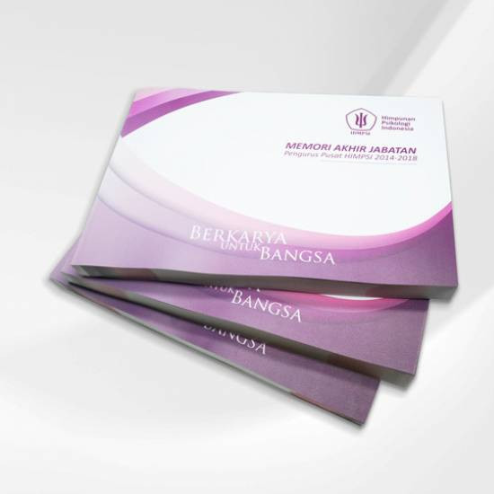 Cetak Buku A4 HVS 80 Gsm