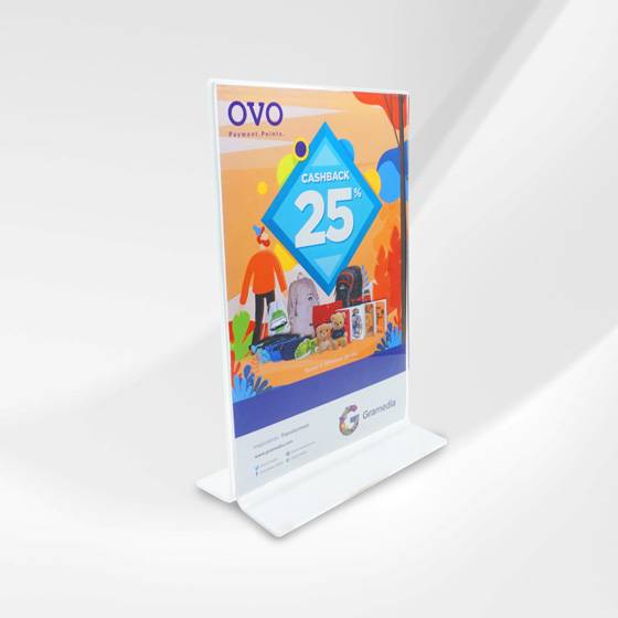 Tentcard Akrilik A4