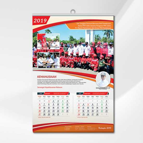 Kalender Dinding 31x48cm Ap120