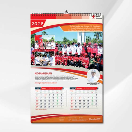 Kalender Dinding 31x48cm Ap120