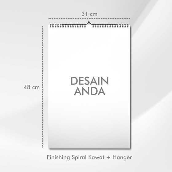 Kalender Dinding 31x48cm Ap120