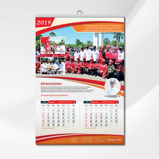 Kalender Dinding 31x48cm AC260