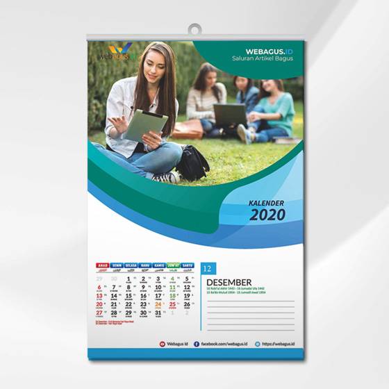 Kalender Dinding 50x70cm AC260