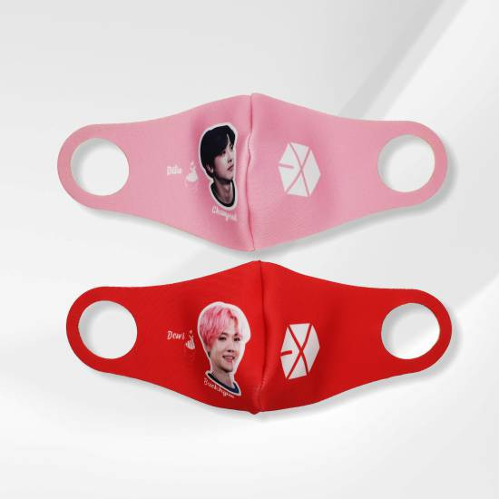 Masker Kain BTS EXO Seventen NCT