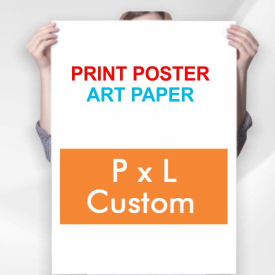 Print UV Art Paper 150gsm Custom