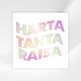 Sticker Harta Tahta Custom