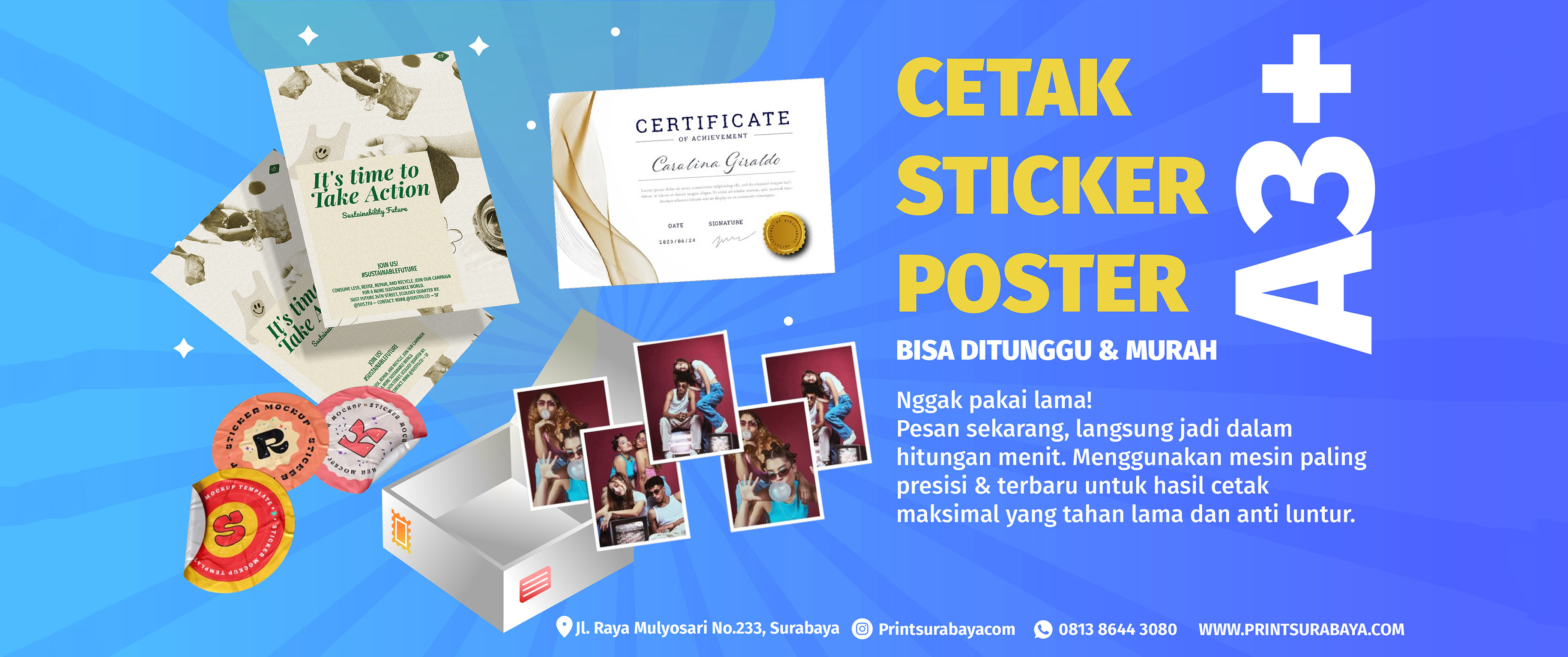 Cetak A3 Bisa Ditunggu